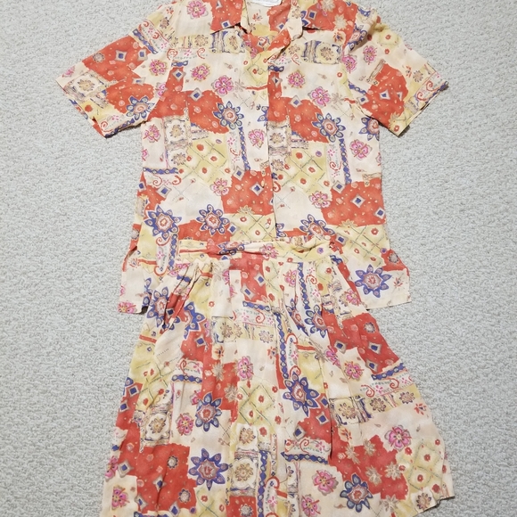 Vintage Skirt Set - Picture 5 of 6